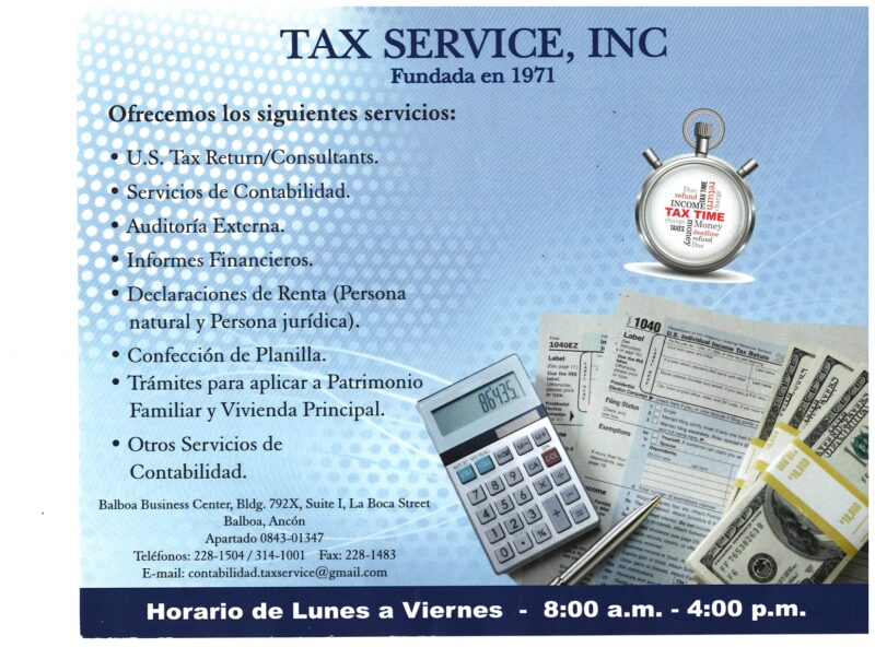 TAX SERVICE, INC - Imagen 2